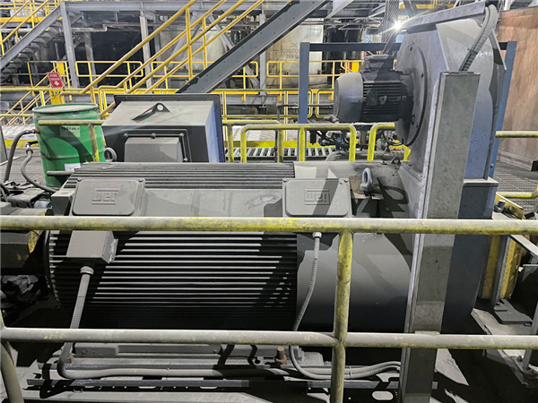 Metso 11'6" W X 22' L Ball Mill, 1100 Kw (1475 Hp))